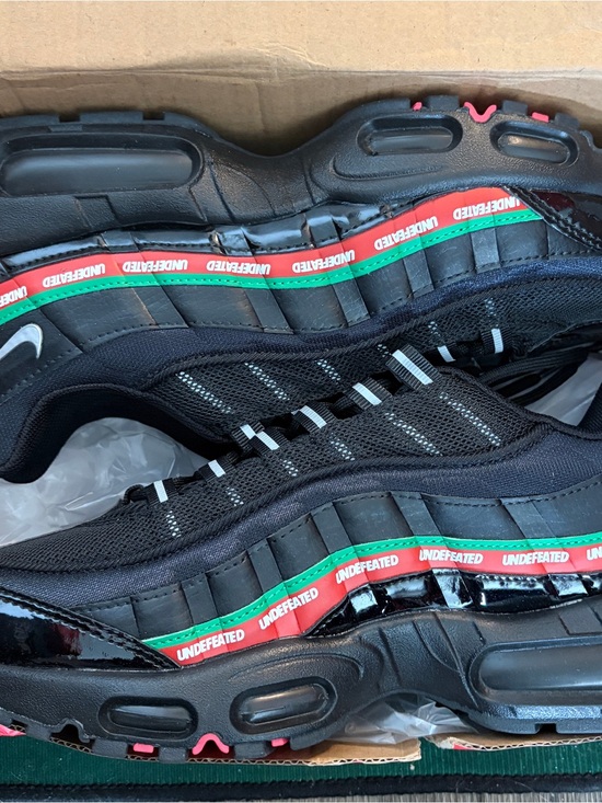 Nike Other - Size - 9.5 Nike Air Max 95 /Undefeated collab Black/Red/Green Trainers